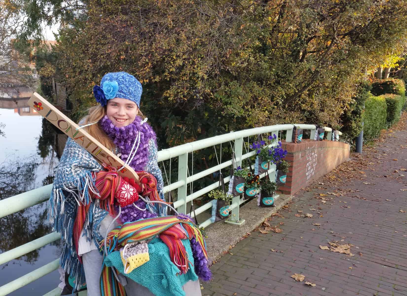voorbereidingen Wolle WinterKracht Donatie op brug