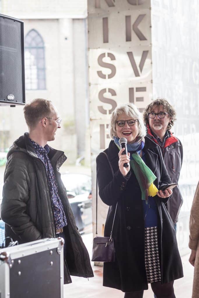 Wethouder Rita Visscher had een mooi verhaal over geluk Foto: Marjolein Oostingh en Ruben Timman | Nowords.nl