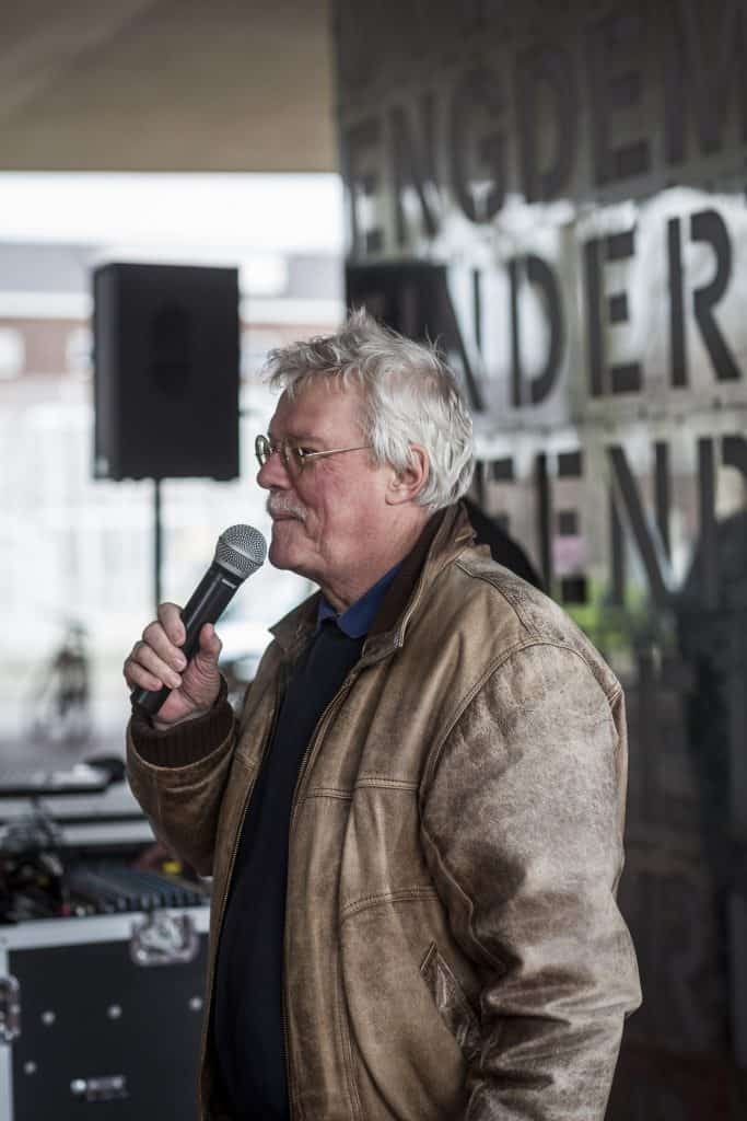 Geluksbrenger Rob de Cock vertelt een mooi verhaal over een vogeltje Foto: Marjolein Oostingh en Ruben Timman | Nowords.nl