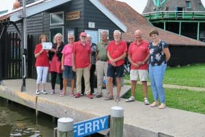 Vrijwilligers Voetveer Zaandijk, foto Sarah Vermoolen