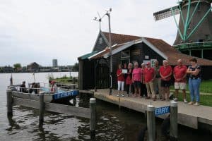 Vrijwilligers Voetveer Zaandijk, foto Sarah Vermoolen