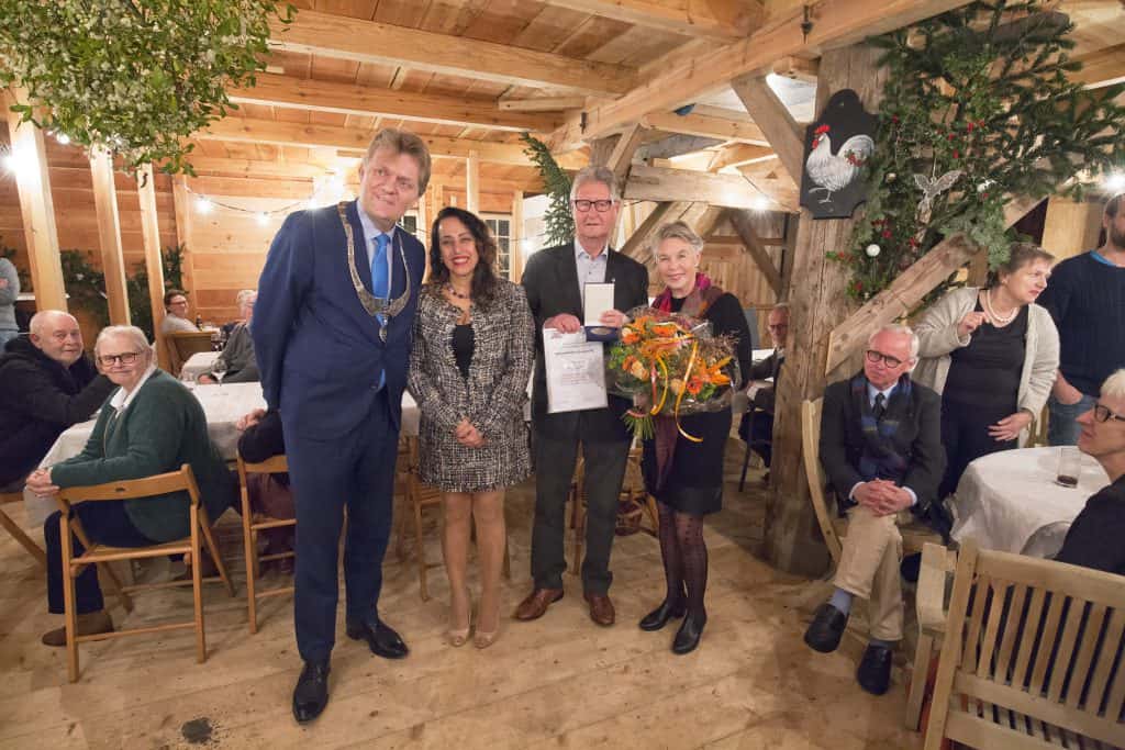 Ron Sman erepenning Zaanstad, foto Alfons van Schijndel