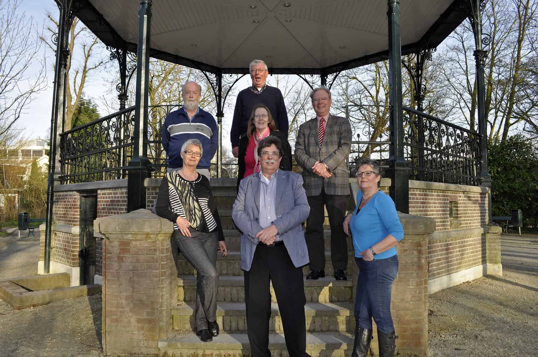 Toenmalig bestuur van de Historische Verenigng Wormerveer